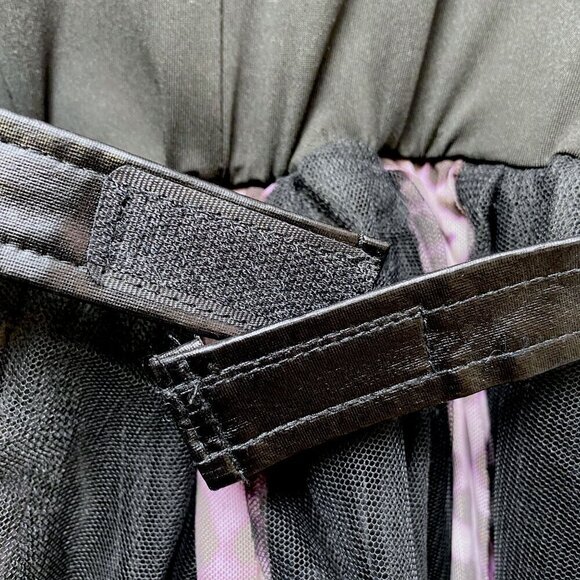 SPIRIT Halloween Dress Girls Medium Punk Skeleton Witch Costume Dress Only - Picture 7 of 11